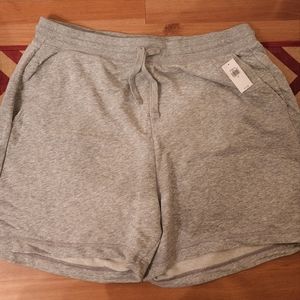 Gray lounge shorts